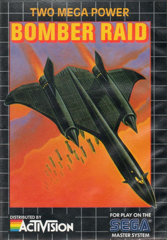 Bomber Raid box art for Sega Master System